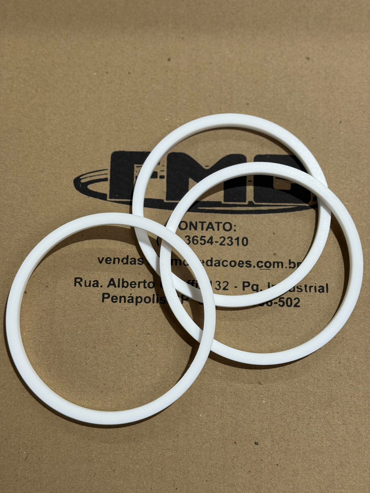 Arruelas em PTFE aplicações diversas