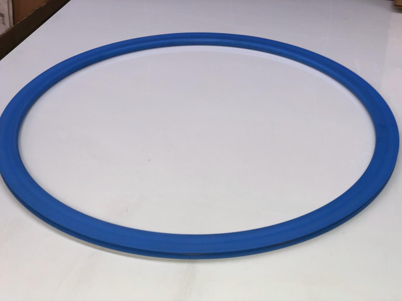 Sede para válvula em PTFE Azul